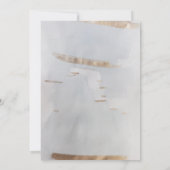 Oh Deer Winter Foliage Baby Dusche per Mail Einladung (Rückseite)