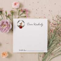 Oh Deer Winter Greenery Baby Shower Time Kapsel