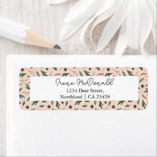 Oh Deer Winter Greenery Cream Rücksendeadresse