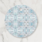 Oh Deer Woodland Animals Winter Boy Baby Dusche Geschenkanhänger (Rückseite)