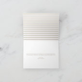 Oh Deer Woodland Baby Dusche | Dankeskarte (Innenseite)