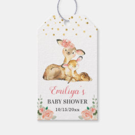 Oh Deer Woodland Baby Dusche Sprinkle Gastfavorit Geschenkanhänger