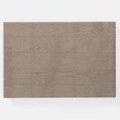 Oh Deer Woodland Baby Shower Guest Book - Boho Wat Gästebuch (Rückseite)