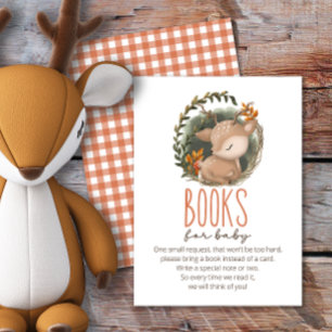 Oh Deer Woodland Bücher für Baby Ticket Begleitkarte