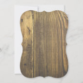 Oh Deer Woodland Forest Baby Dusche Einladung (Rückseite)