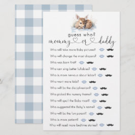 Oh Deer Woodland Winter Baby Show "Ratess Who" Gam