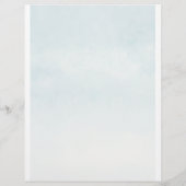 Oh Dei winter Baby Dusche Woodland Babydusche Flyer (Hinten)