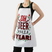OH DEINE Was für ein Jahr Funny Ferien Schürze (InSitu)
