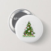 Oh Dentistree Dentist Dental Niedlich Tooth Button (Vorne & Hinten)