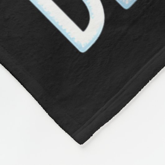 Oh Dentistree - Funny Christmas Tree Dental Hygien Fleecedecke (Ecke)