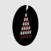 Oh Dentistree Funny Dental Chirurg Xmas Zahnmedizi Ornament (Vorderseite)