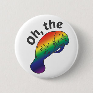 Oh, der Hue Manatee Standard Button
