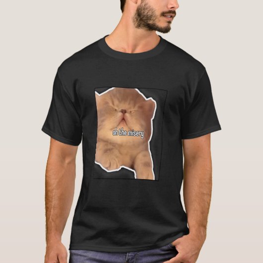 Oh die Elendskatze T-Shirt (Vorderseite)