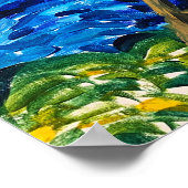 Oh, die Orte, an denen du gogh! Poster (Ecke)