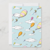 Oh, die Orte, an denen er gehen wird! - Erster Geb Einladung (Rückseite)