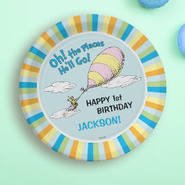 Oh, die Orte, an denen er gehen wird! - Erster Geb Pappteller