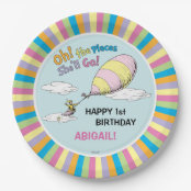 Oh Die Orte An Denen Sie Gehen Wird Erster Ge Partyhutchen Zazzle De