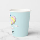 Oh, die Orte, an die du gehen wirst! Abschluss Pappbecher (Rückseite)