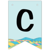 Oh, die Orte, an die du gehen wirst! Abschluss Wimpelkette (Zweite Fahne)