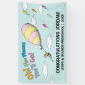 Oh, die Orte, an die du gehen wirst! Ankündigung d Banner (Vertikal)