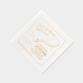 Oh, die Orte, an die du gehen wirst! Ankündigung d Servietten Mit Folie (Rechts)