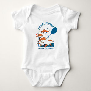 Oh, die Orte, an die du gehen wirst! "Auf zu einer Baby Strampler