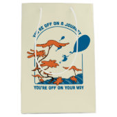 Oh, die Orte, an die du gehen wirst! "Aus auf eine Mittlere Geschenktüte (Vorderseite)