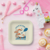 Oh, die Orte, an die du gehen wirst! "Aus auf eine Pappteller (Party)