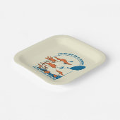 Oh, die Orte, an die du gehen wirst! "Aus auf eine Pappteller (Gewinkelt)