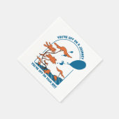 Oh, die Orte, an die du gehen wirst! "Aus auf eine Serviette (Ecke)