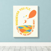 Oh, die Orte, an die du gehen wirst! "Best of the  Leinwanddruck (Insitu (Holzboden))