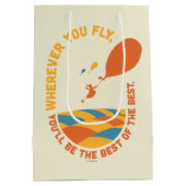 Oh, die Orte, an die du gehen wirst! "Best of the  Mittlere Geschenktüte (Rückseite)