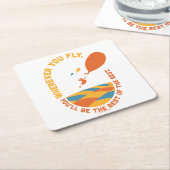 Oh, die Orte, an die du gehen wirst! "Best of the  Rechteckiger Pappuntersetzer (angewinkelt)