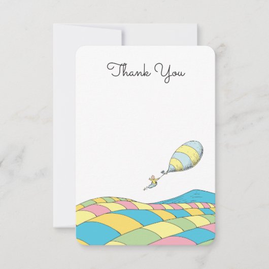 Oh! Die Orte, an die du gehen wirst! Boy Birthday Einladung (Vorderseite)