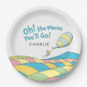 Oh! Die Orte, an die du gehen wirst! BoyBirthday P Pappteller (Vorderseite)
