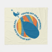 Oh, die Orte, an die du gehen wirst! "Du bist unte Fleecedecke (Vorderseite (Horizontal))