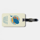 Oh, die Orte, an die du gehen wirst! "Du bist unte Gepäckanhänger (Rückseite horizontal)