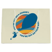 Oh, die Orte, an die du gehen wirst! "Du bist unte Große Geschenktüte (Vorderseite)