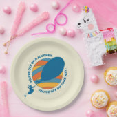 Oh, die Orte, an die du gehen wirst! "Du bist unte Pappteller (Party)