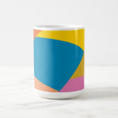 Oh, die Orte, an die du gehen wirst! Farbenfrohe B Kaffeetasse (Mittel)