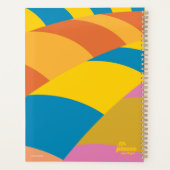 Oh, die Orte, an die du gehen wirst! Farbenfrohe B Planer (Rückseite)