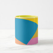 Oh, die Orte, an die du gehen wirst! Farbenfrohe B Tasse (Zentrum)