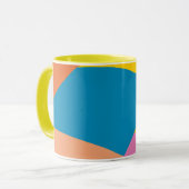 Oh, die Orte, an die du gehen wirst! Farbenfrohe B Tasse (Vorderseite Links)