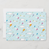 Oh, die Orte, an die du gehen wirst! | Junge Gebur Einladung (Rückseite)