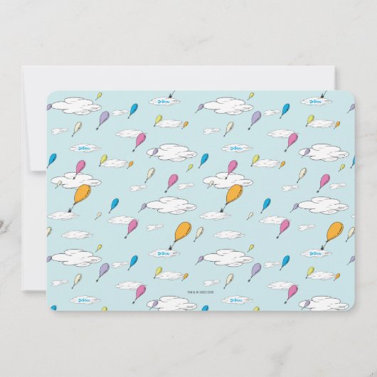 Oh, die Orte, an die du gehen wirst! | Junge Gebur Einladung (Rückseite)