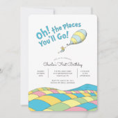 Oh, die Orte, an die du gehen wirst! | Junge zum e Einladung (Vorderseite)