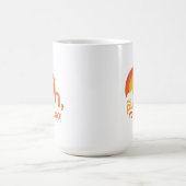 Oh, die Orte, an die du gehen wirst! Landschaftsty Kaffeetasse (Mittel)