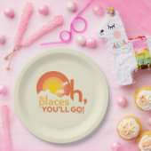 Oh, die Orte, an die du gehen wirst! Landschaftsty Pappteller (Party)