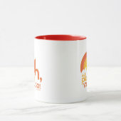 Oh, die Orte, an die du gehen wirst! Landschaftsty Tasse (Zentrum)