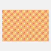 Oh, die Orte, an die du gehen wirst | Orange-Block Geschenkpapier Set (Vorderseite)